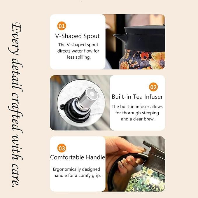 Vacuum Kettle Portable Teapot